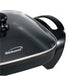 Brentwood 12" 1400W Nonstick Electric Skillet w Glass Lid in Black
