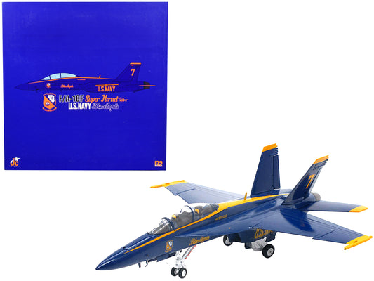 McDonnell Douglas F/A-18F Super Hornet Aircraft US Navy Blue Angels #7 2021 1/72