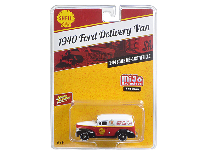 1940 Ford Delivery Van Shell 1/64 Diecast Car Johnny Lightning