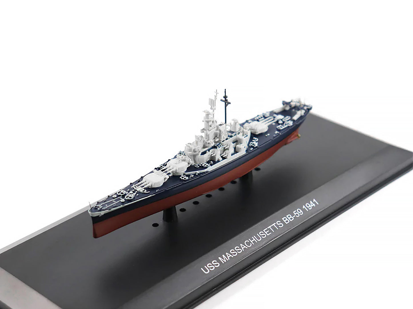 USS Massachusetts BB-59 Battleship 1941 1/1250 Diecast Model Legendary Battlesh