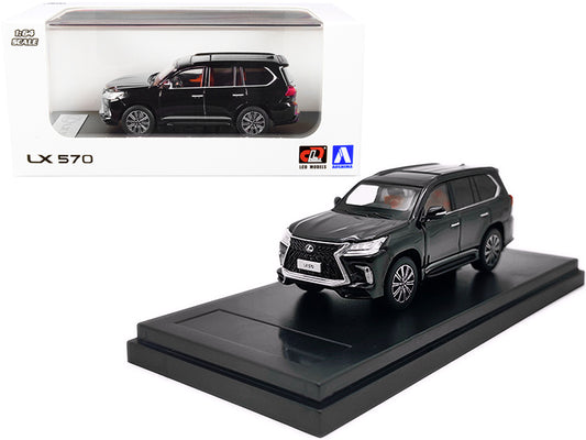 Lexus LX570 w Sunroof Black 1/64 Diecast Car LCD Models