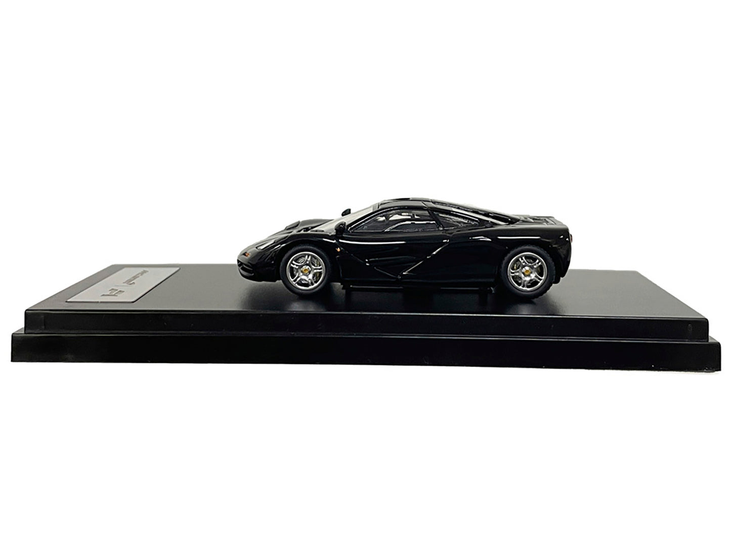 McLaren F1 Black 1/64 Diecast Car LCD Models