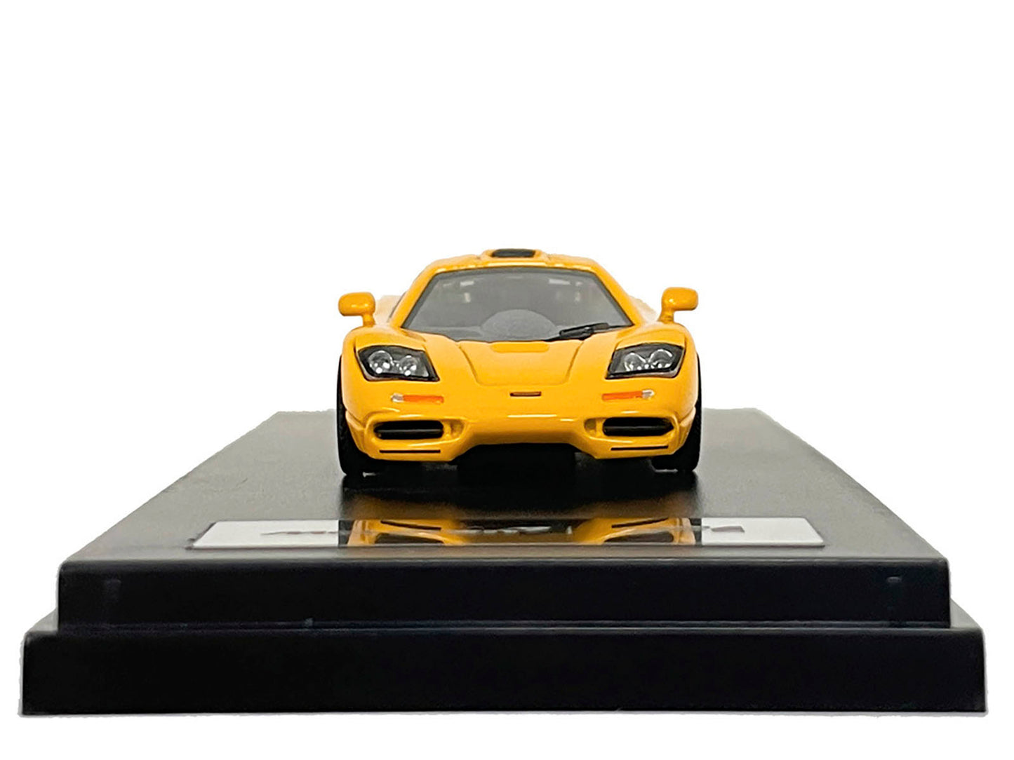 McLaren F1 Yellow 1/64 Diecast Car LCD Models