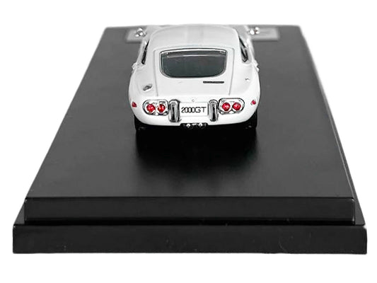 Toyota 2000GT White 1/64 Diecast Car LCD Models