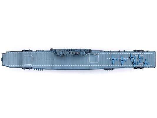 USS Yorktown CV-5 Aircraft Carrier US Navy World War II 1/1000 Diecast Model Leg