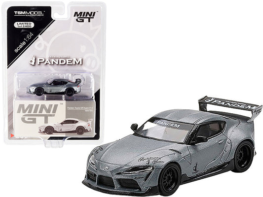 Toyota Pandem GR Supra V1.0 Matt Gray Metallic Limited Edition to 2400 Pcs Worl