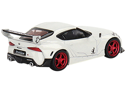 Toyota Pandem GR Supra V1.0 RHD Right Hand Drive Pearl White w Graphics Limited