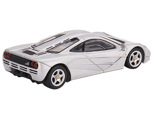 McLaren F1 Magnesium Silver Metallic Limited Edition to 3000 Pcs Worldwide 1/64