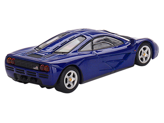 McLaren F1 Cobalt Blue Limited Edition to 2760 Pcs Worldwide 1/64 Diecast Car T