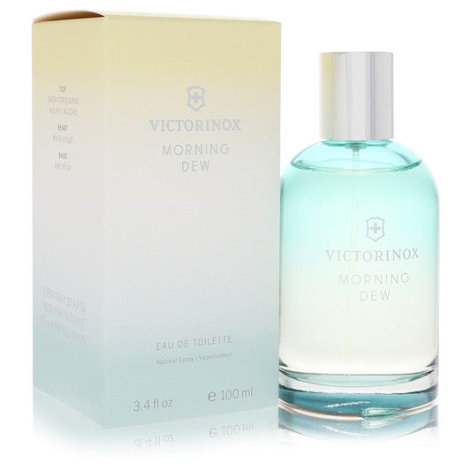 Swiss Army Morning Dew by Victorinox Eau De Toilette Spray 3.4 oz for Women