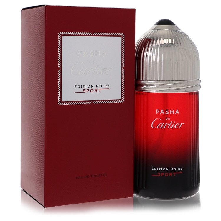 Pasha De Cartier Noire Sport by Cartier Eau De Toilette Spray 3.3 oz for Men