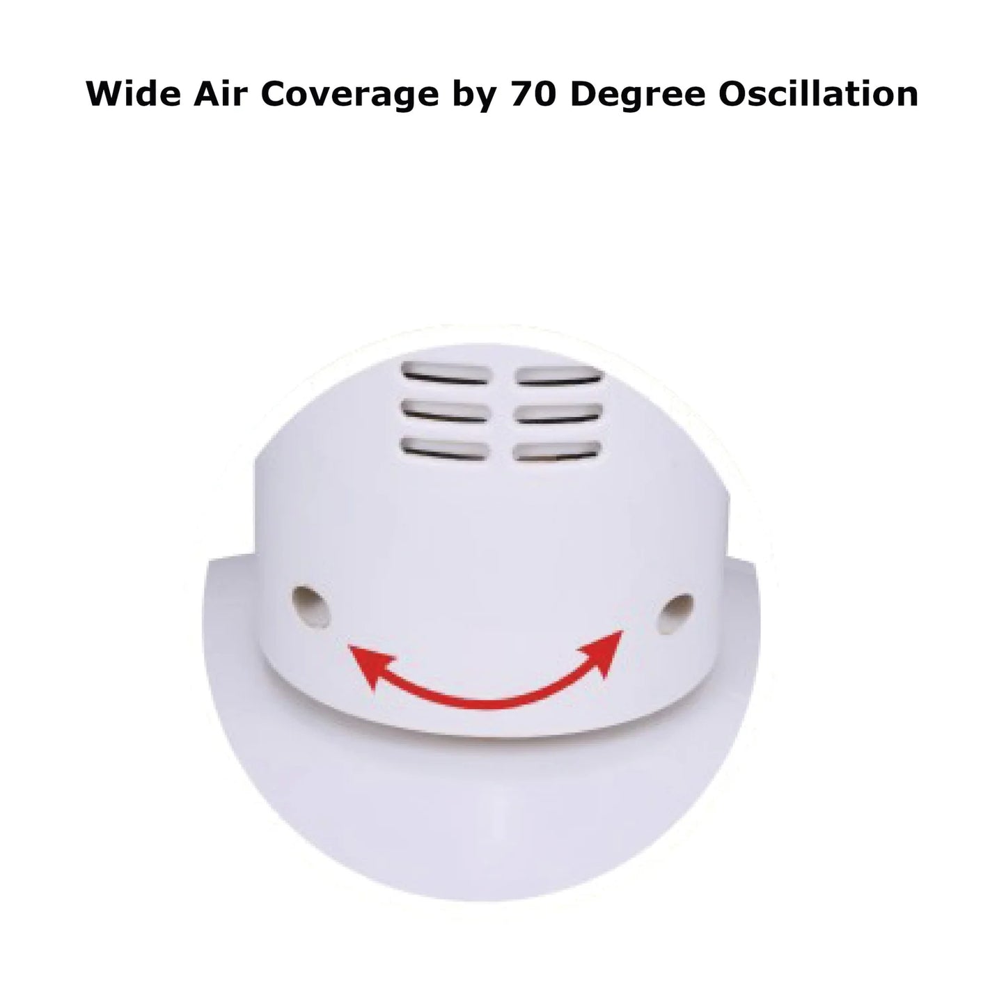 Optimus 32" 60W Oscillating 3-Speed White Tower Fan Air Circulator w Timer
