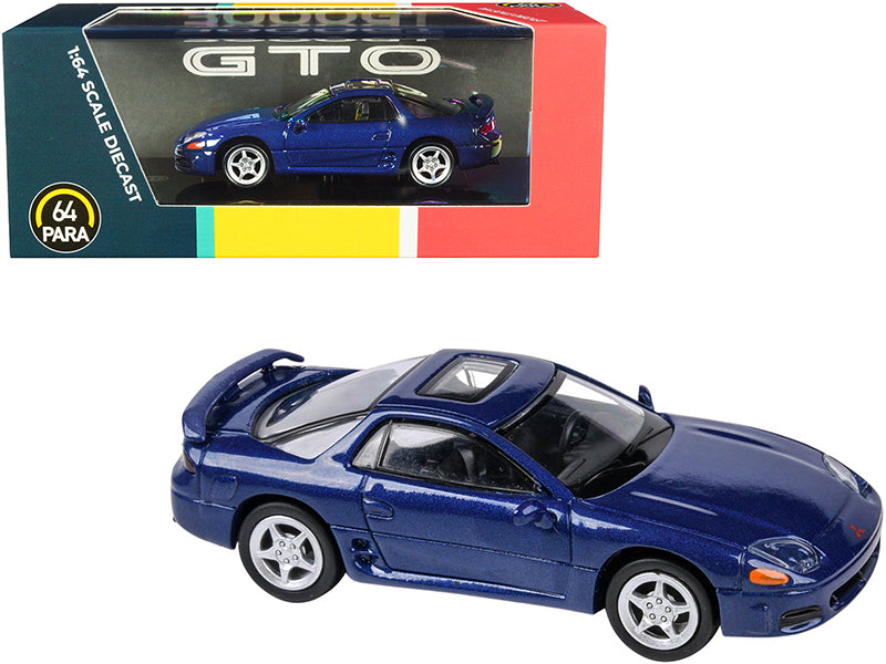 Mitsubishi 3000GT GTO w Sunroof Mariana Blue Metallic 1/64 Diecast Car Paragon