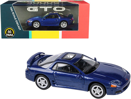 Mitsubishi 3000GT GTO w Sunroof Mariana Blue Metallic 1/64 Diecast Car Paragon