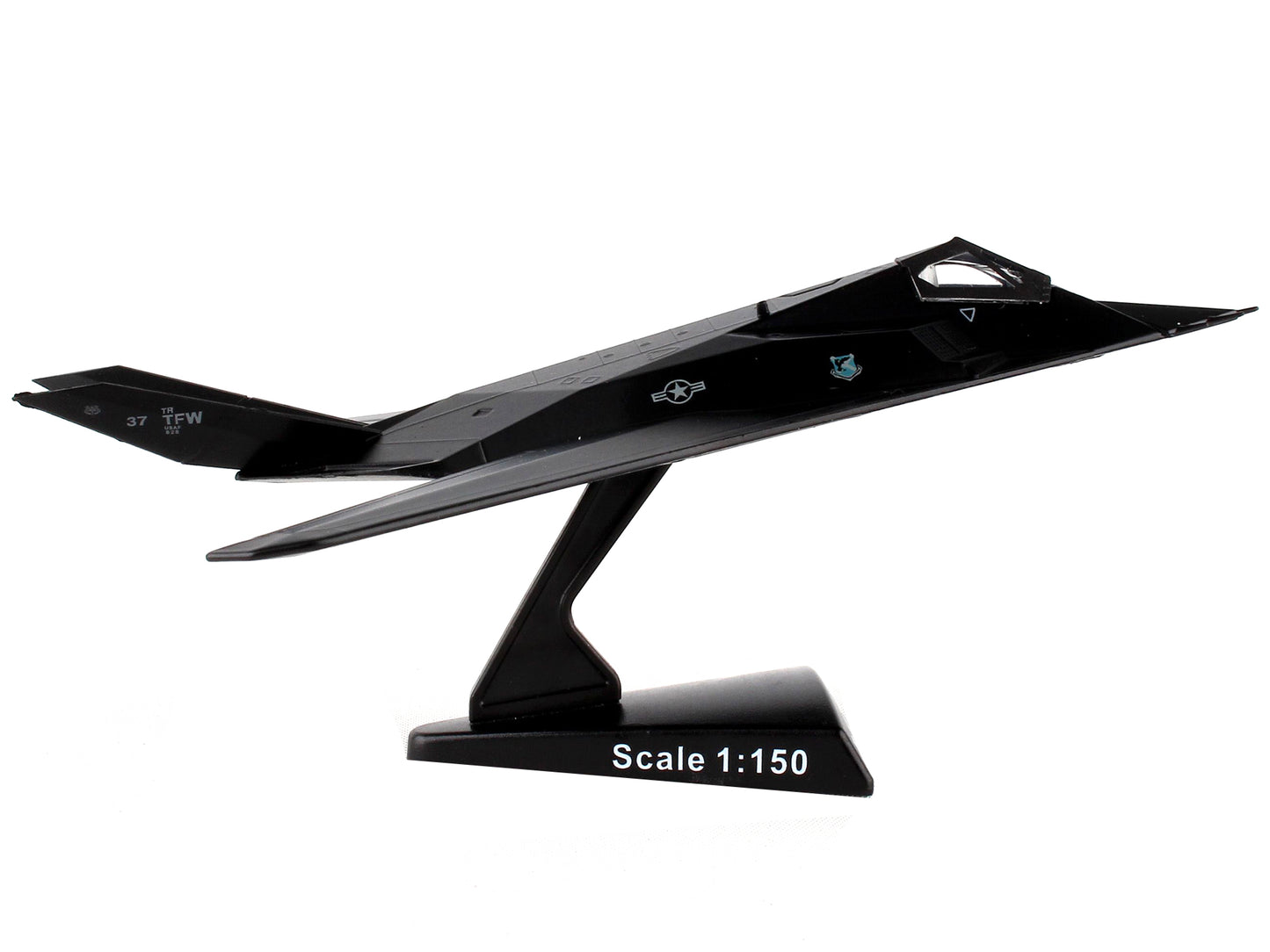 Lockheed F-117 Nighthawk Stealth Aircraft United States Air Force 1/150 Diecast