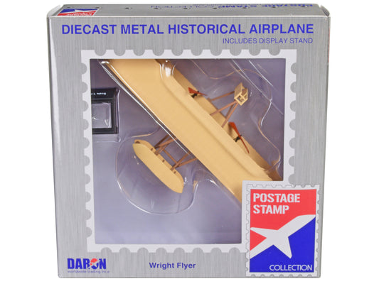 Wright Flyer Aircraft First Heavier-Than-Air Flying Machine 1/72 Diecast Model A