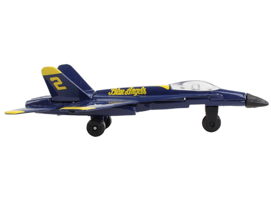 McDonnell Douglas F/A-18A Hornet Fighter Aircraft Blue United States Navy Blue