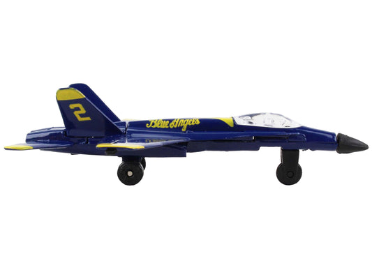McDonnell Douglas F/A-18A Hornet Fighter Aircraft Blue United States Navy Blue