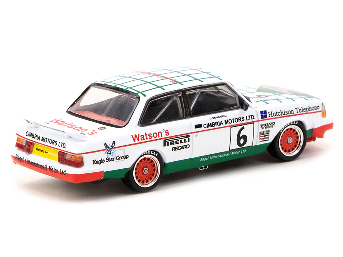 Volvo 240 Turbo #6 Gianfranco Brancatelli Winner Macau Guia Race 1985 Hobby64 S