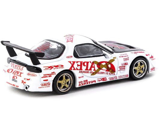 Vertex RX-7 FD3S White w Graphics RHD Right Hand Drive A'Pex D1 Project Global6