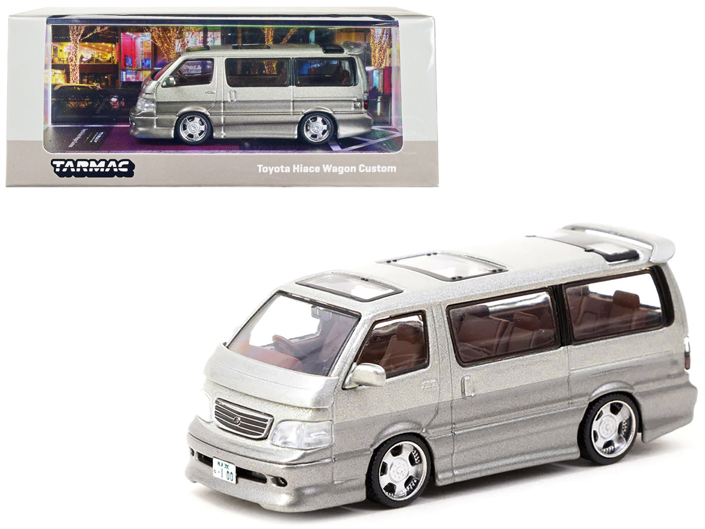 Toyota Hiace Wagon Custom Van RHD Right Hand Drive Silver Light Brown Metallic