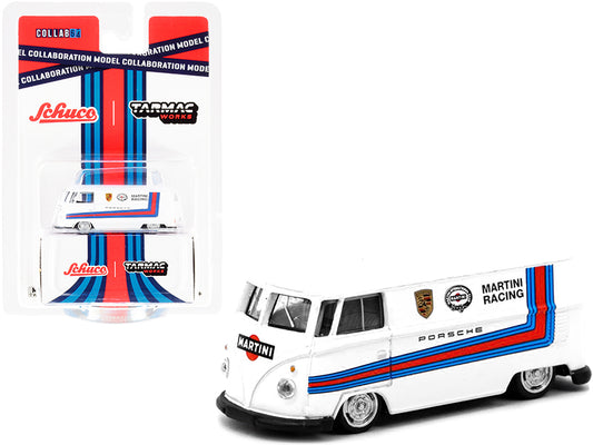 Volkswagen T1 Van Low Ride Height White w Stripes Martini Racing Collaboration