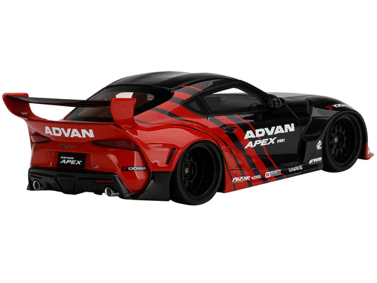 Toyota Pandem GR Supra V1.0 Advan Livery SEMA 2019 1/18 Model Car Top Speed