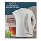 Brentwood 1.7 Liter Cordless BPA-Free Plastic White Tea Kettle w Filter