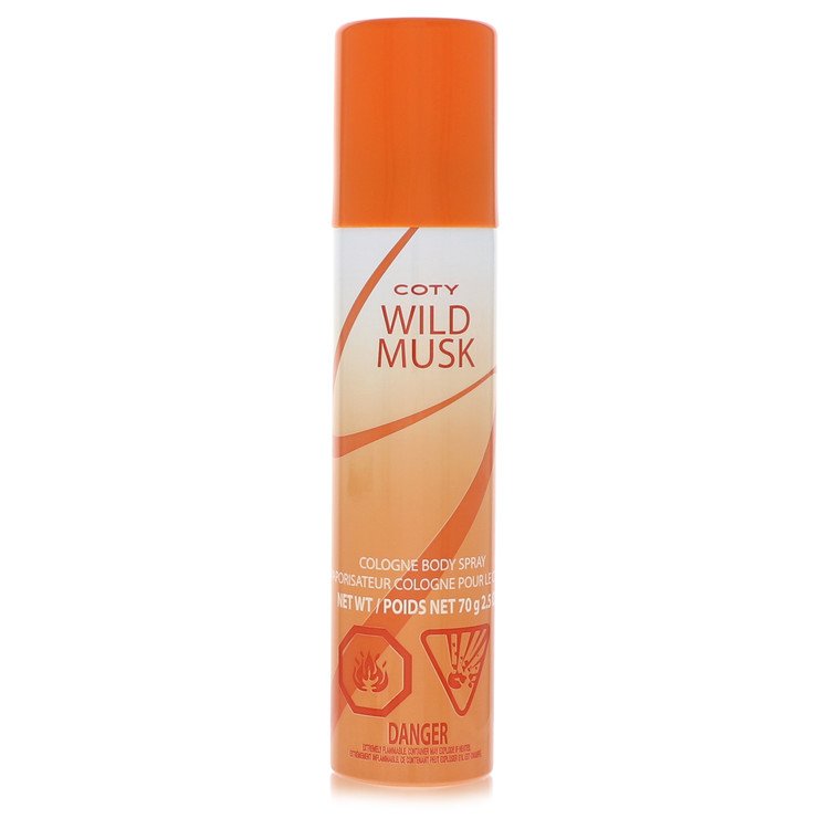 Wild Musk by Coty Cologne Body Spray 2.5 oz for Women