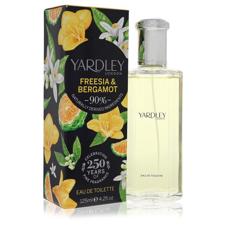 Yardley Freesia & Bergamot by Yardley London Eau De Toilette Spray 4.2 oz for Women