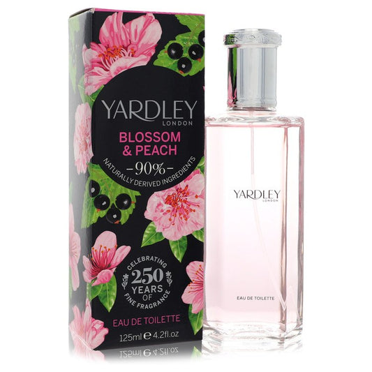 Yardley Blossom & Peach by Yardley London Eau De Toilette Spray 4.2 oz for Women