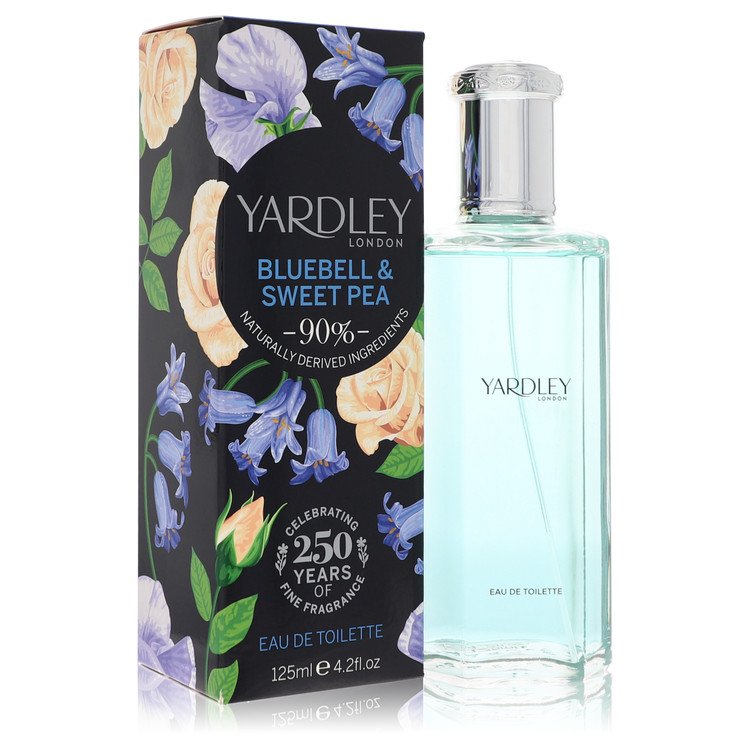 Yardley Bluebell & Sweet Pea by Yardley London Eau De Toilette Spray 4.2 oz for Women