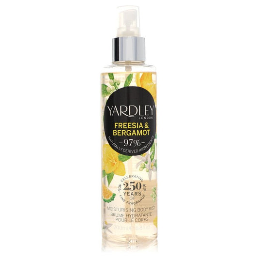 Yardley Freesia & Bergamot by Yardley London Body Mist 6.8 oz for Women