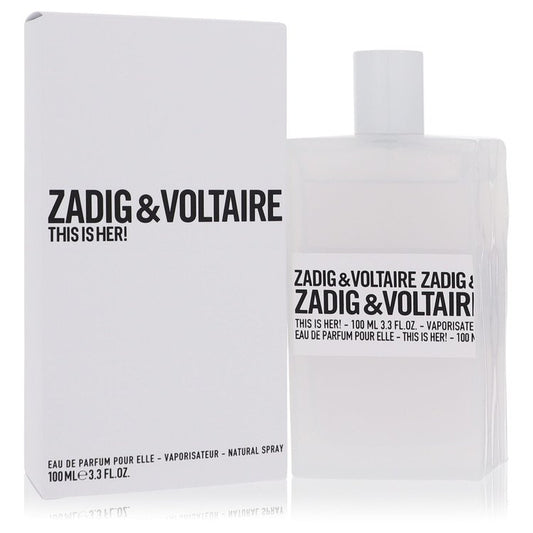 This is Her by Zadig & Voltaire Eau De Parfum Spray 3.4 oz for Women