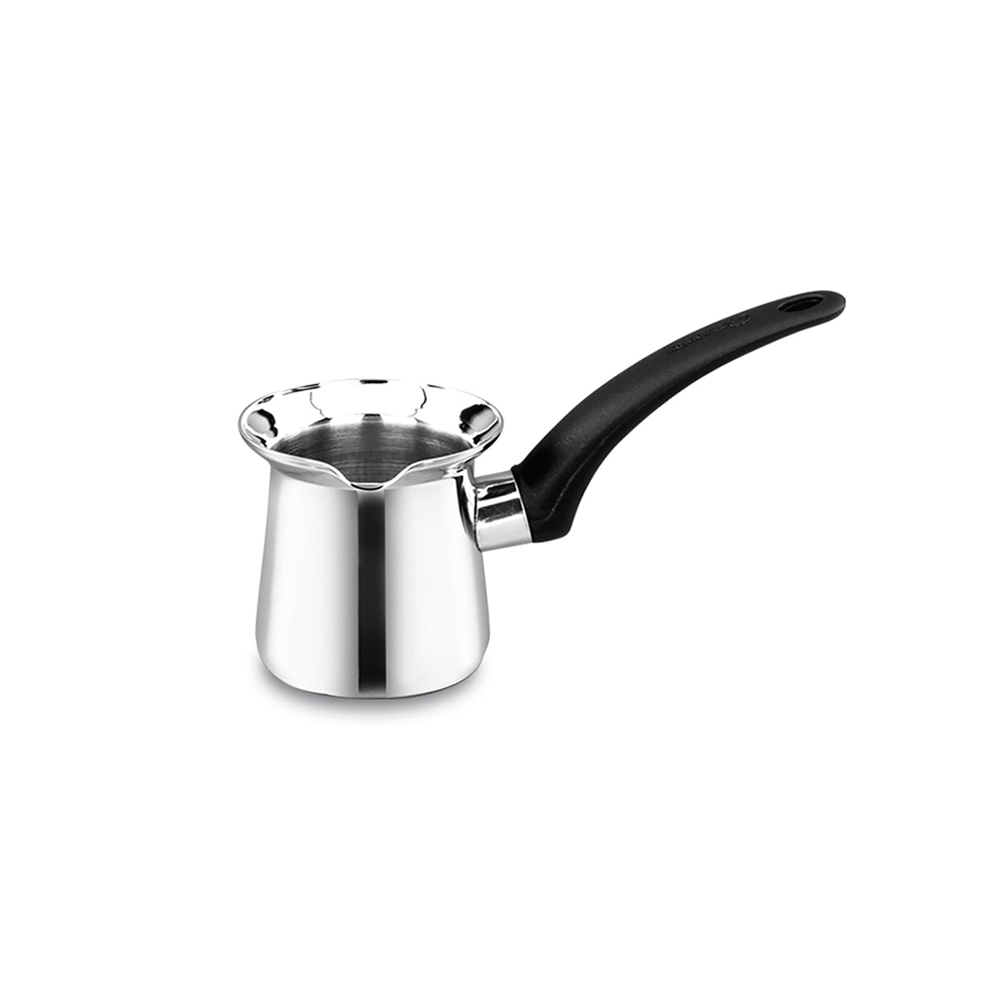 Korkmaz Orbit 6 oz Stainless Steel Turkish Coffee Pot in Silver
