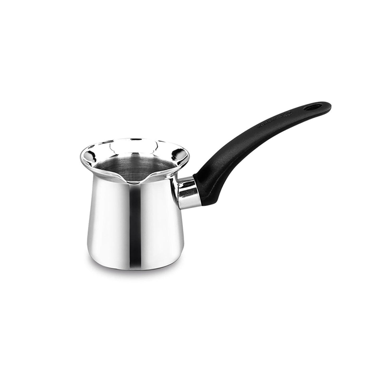Korkmaz Orbit 8 oz Stainless Steel Turkish Coffee Pot in Silver