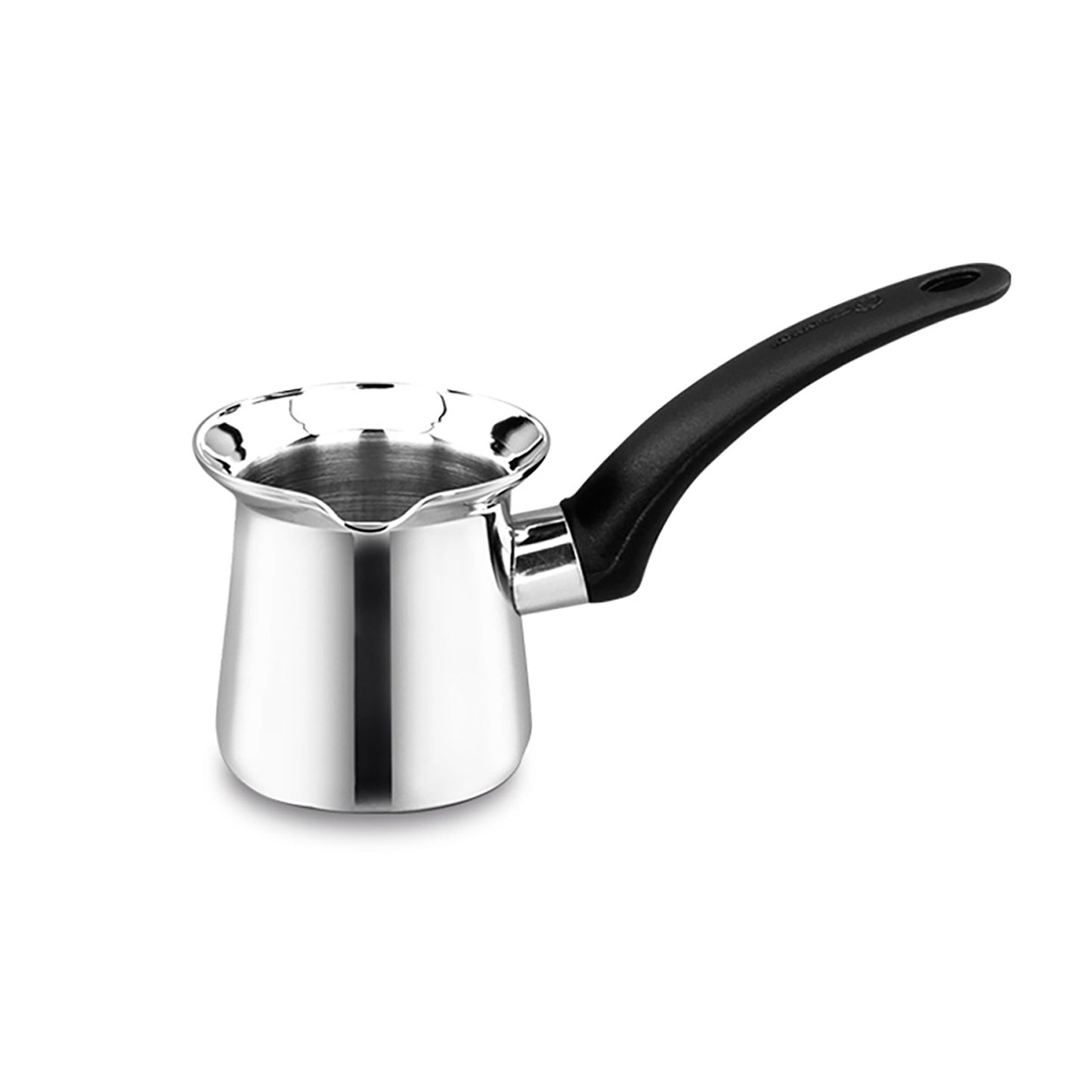 Korkmaz Orbit 12 oz Stainless Steel Turkish Coffee Pot in Silver