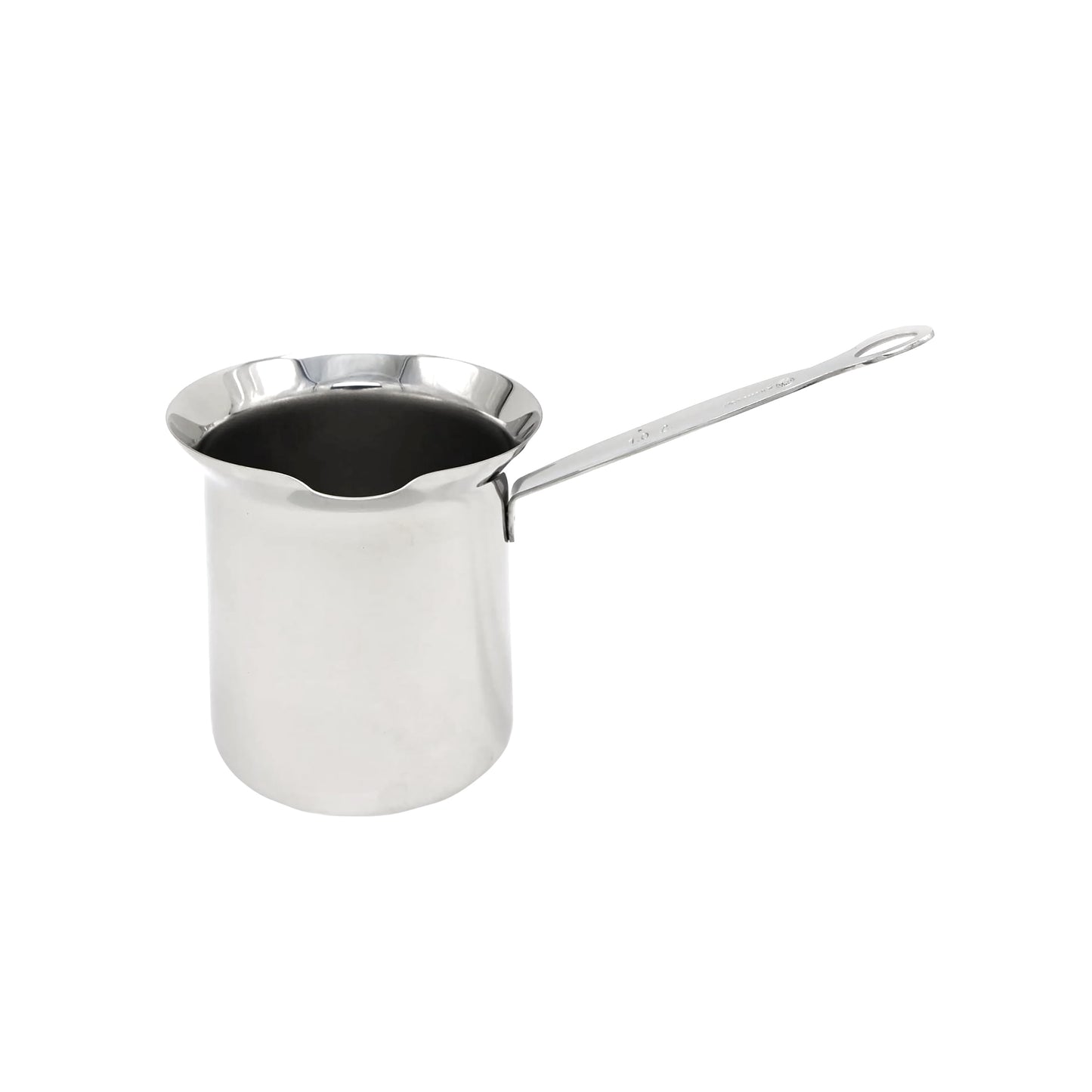 Korkmaz Classic 6 oz Stainless Steel Turkish Coffee Pot in Silver