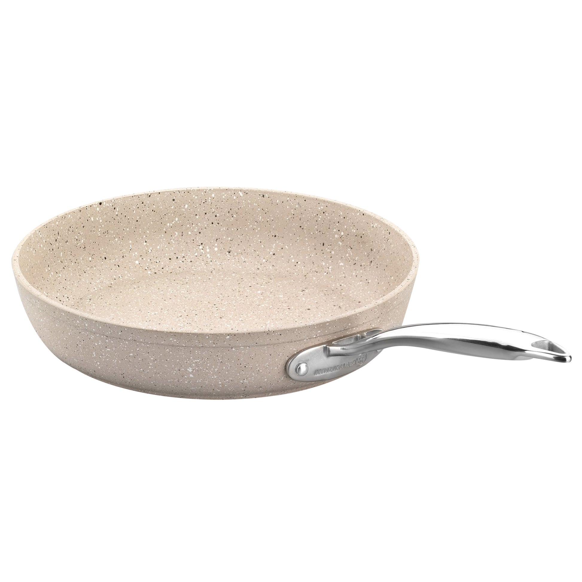 Korkmaz Granita 9.5" Nonstick Tava & Frypan in Tan