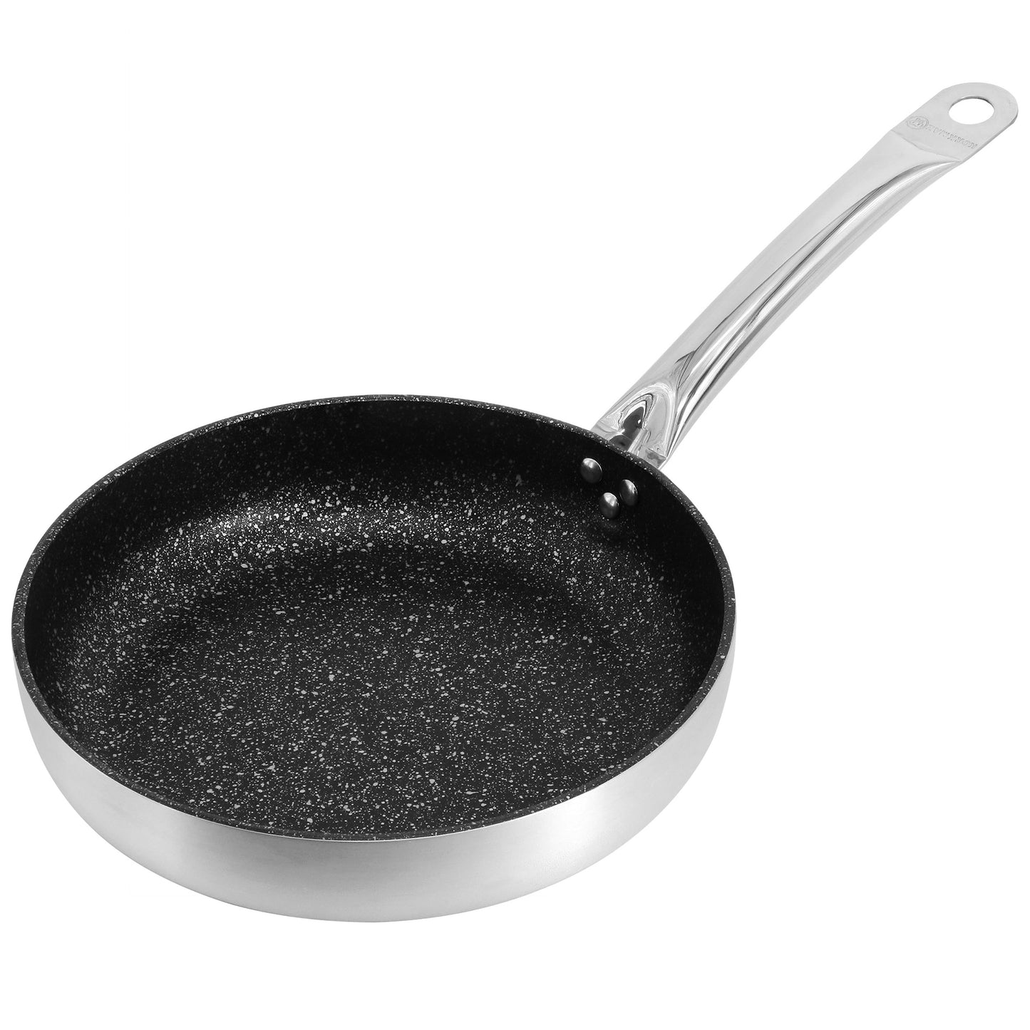 Korkmaz Gastro 9.5" Proline Professional Series Tava & Frypan in Brushed Silver