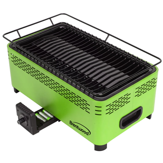 Brentwood BBF-31G Non-Stick Smokeless Portable BBQ Green