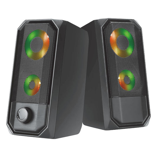 beFree 2.0 Computer Gaming Speakes w LED RGB Lights