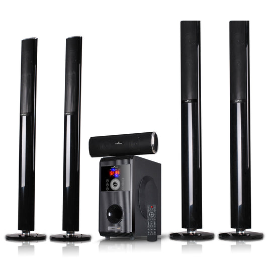 beFree 5.1 Ch Surround Sound Home Theatre Tower Speaker Soundbar System BFS-910