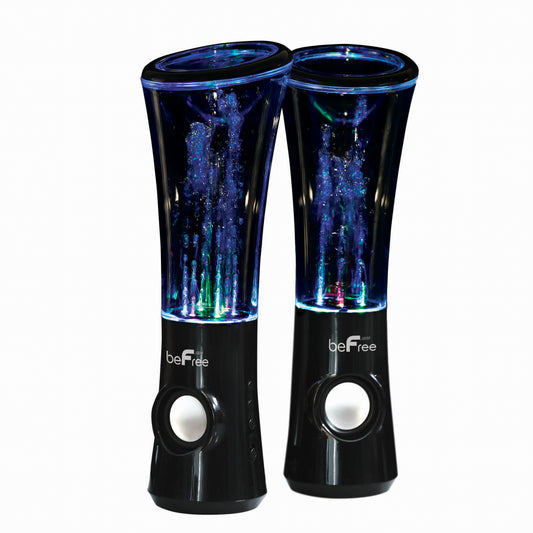 beFree Multimedia Sound Reactive Color Changing LED & Dancing Water Bluetooth C