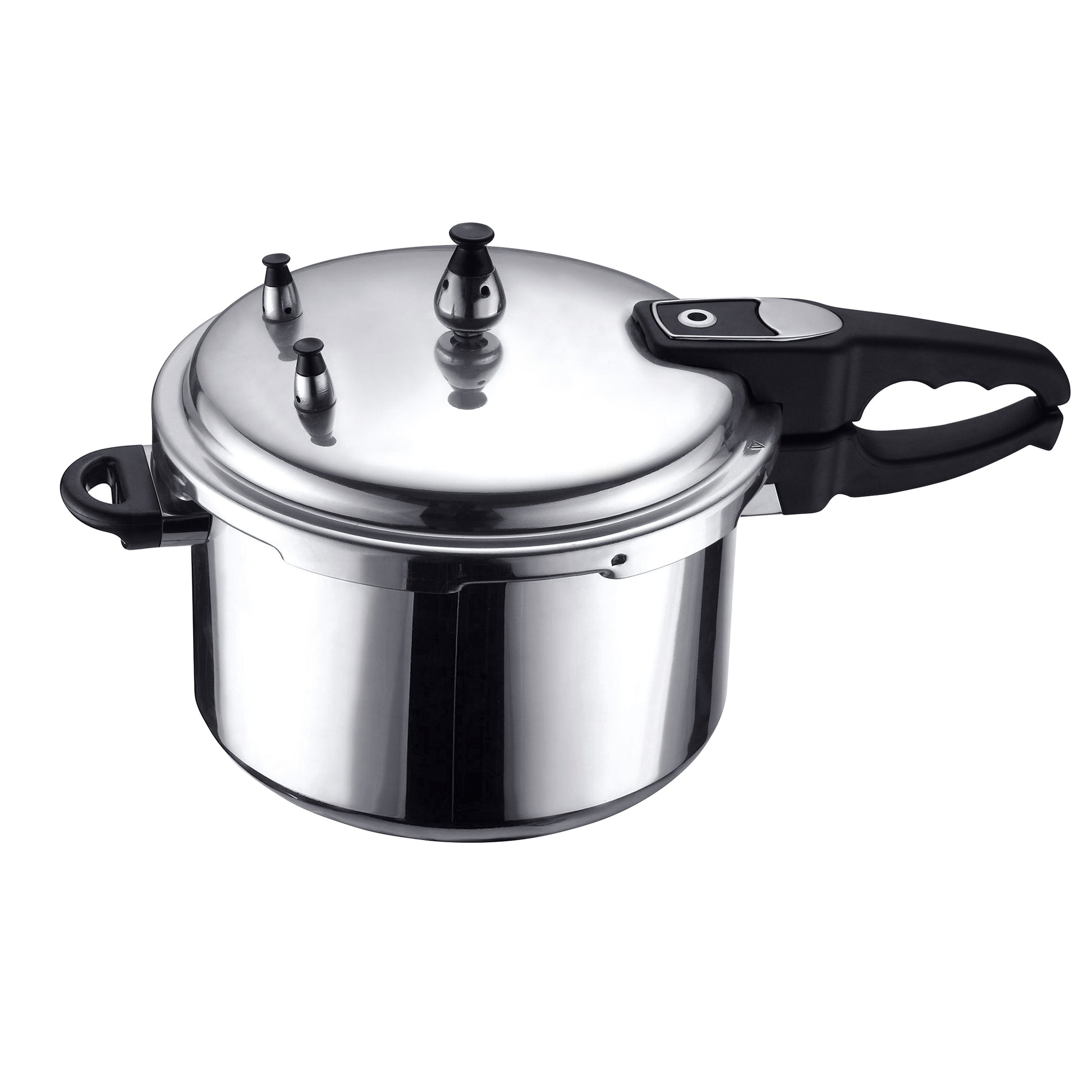 Brentwood Aluminum 7.0L Pressure Cooker Silver w 3 Safety Valves