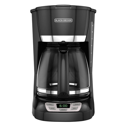 Black & Decker 12 Cup Programmable Coffeemaker Black