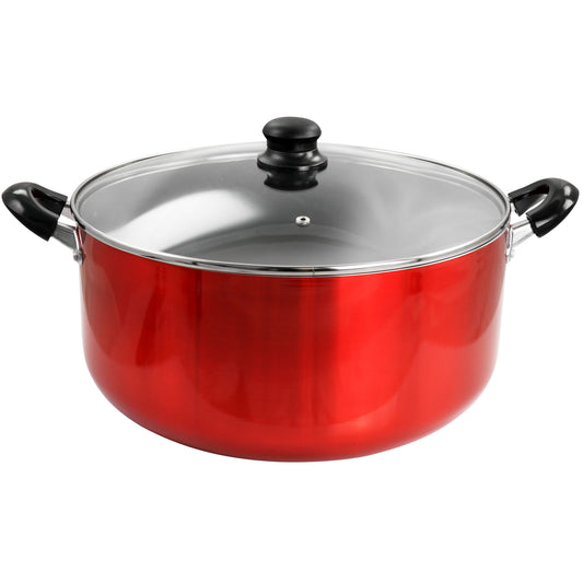 Better Chef for Professional Results 18 Qt Heavy Gauge Aluminum Dutch Oven in R