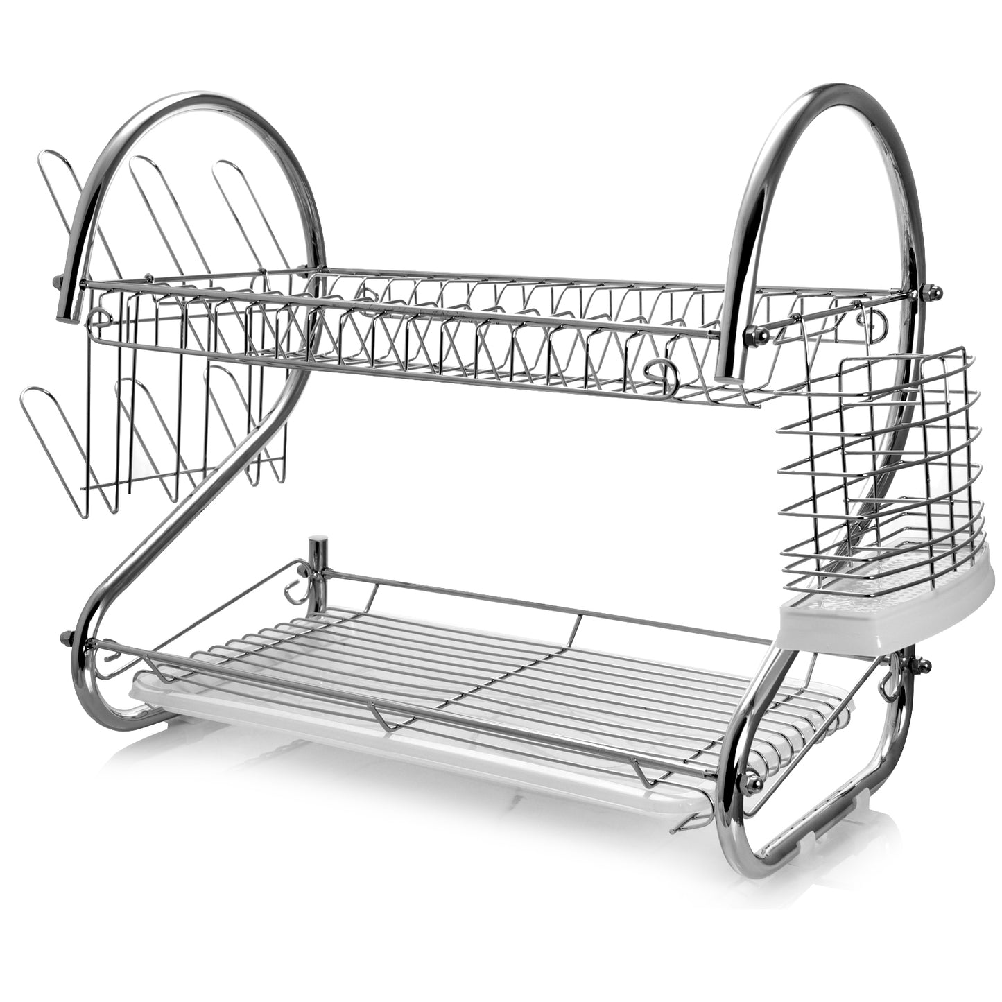 MegaChef 22" Two Shelf Dish Rack
