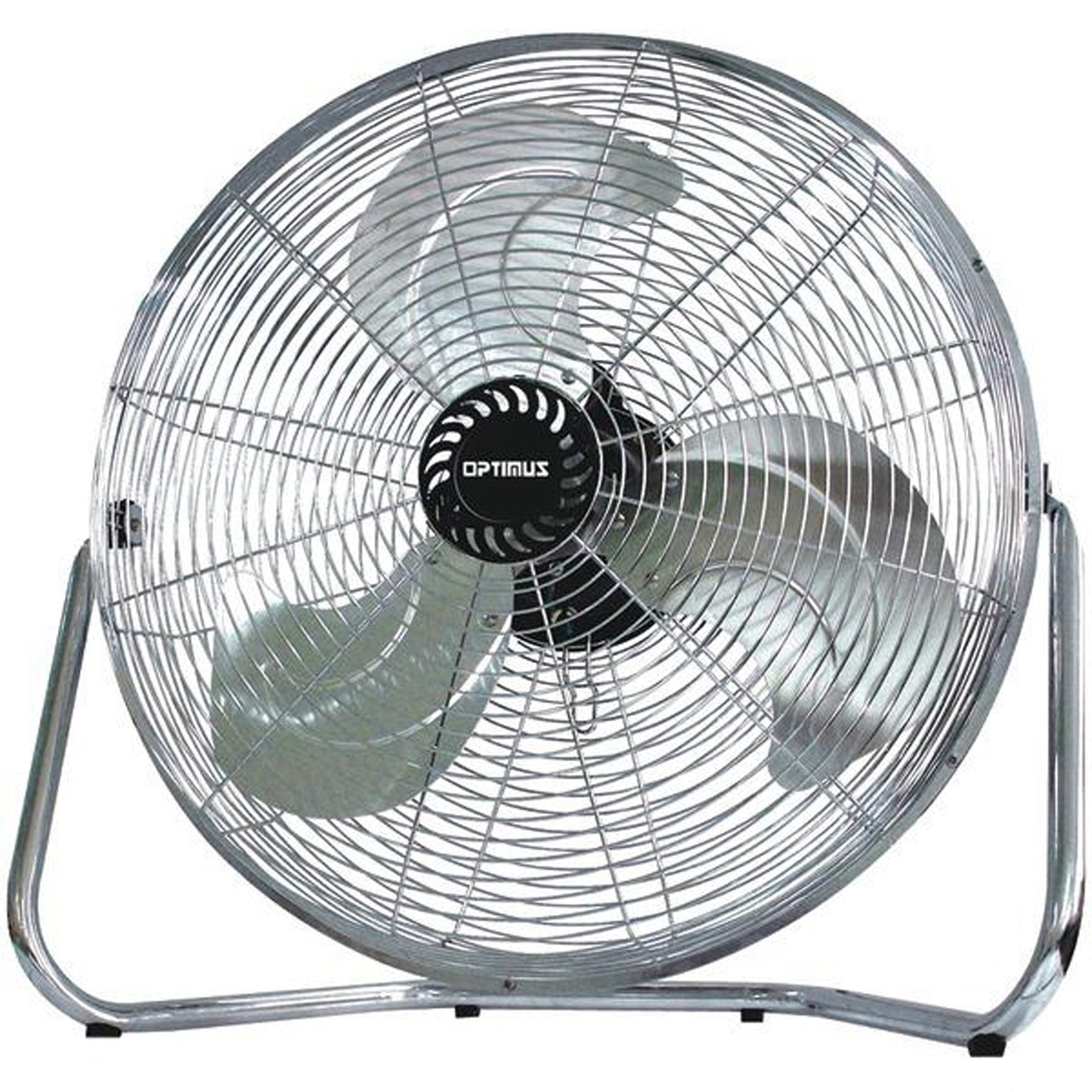 Optimus 18 in Industrial Grade High Velocity Fan Silver