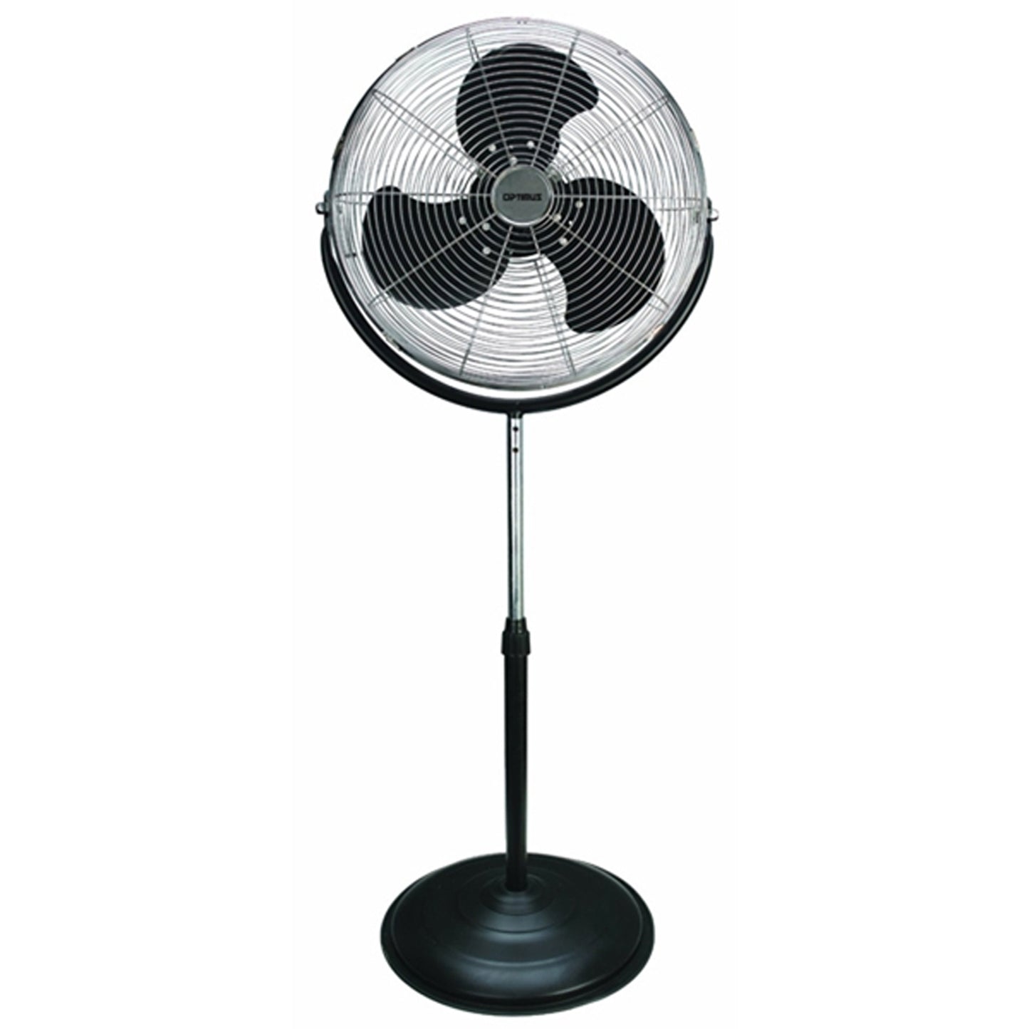 Optimus 18 inch 3 Speed Metal High Velocity Air Flow Pedestal Stand Fan